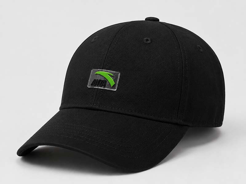 Transparent TPU DTF film 3D badge on caps and hats